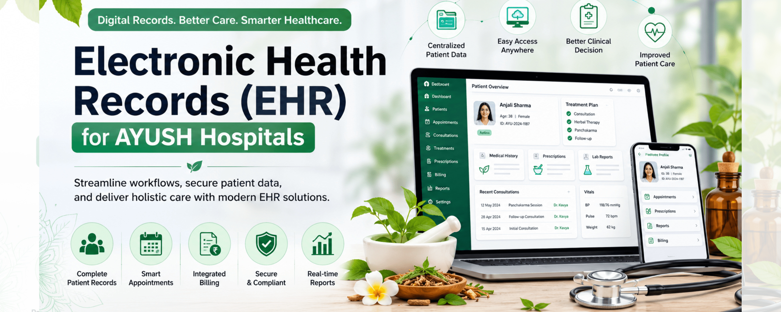 The Complete Guide to Electronic Health Records (EHR) for AYUSH Hospitals 